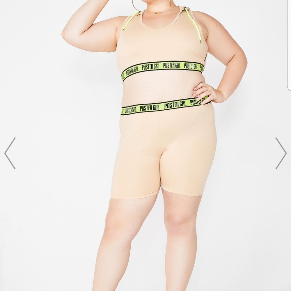 Biker Short & Bra Top